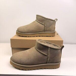 UGG Classic Ultra Mini Women's  antelope Ankle Boots
